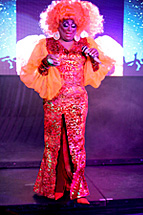 drag queen performer on stage